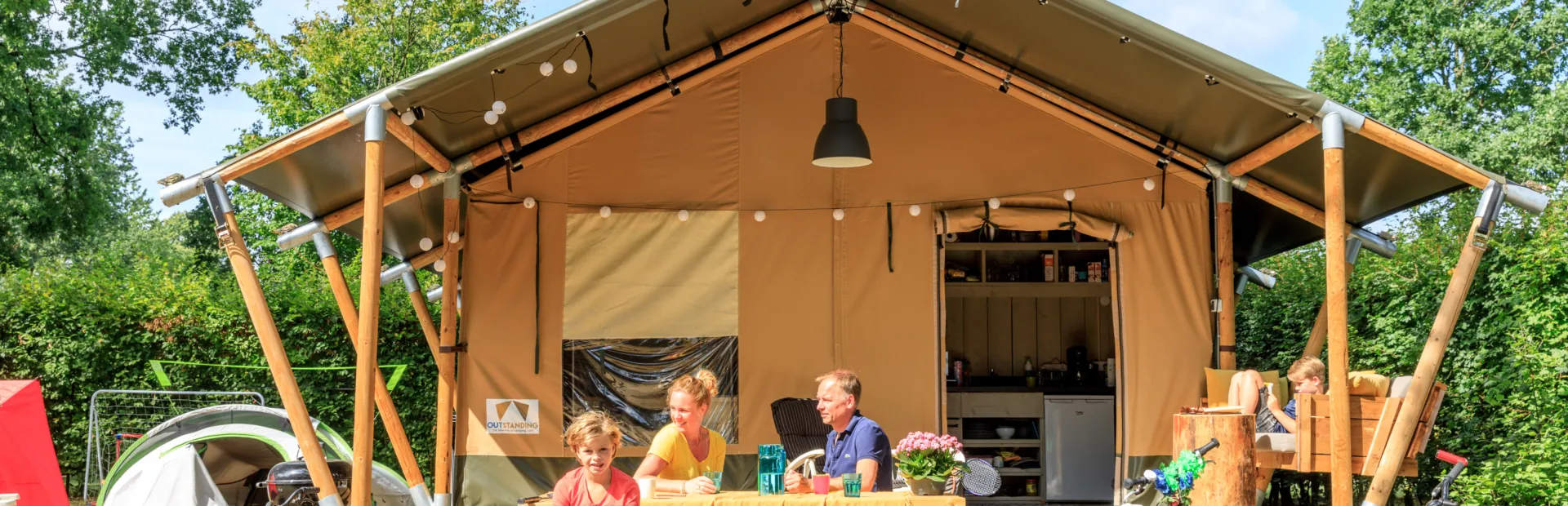 Bosgraaf Gelderland camping Niederlanden Zelt Mieten